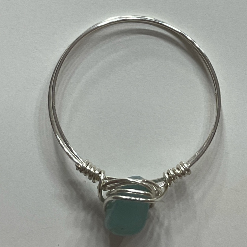 blue wire ring 💙💙